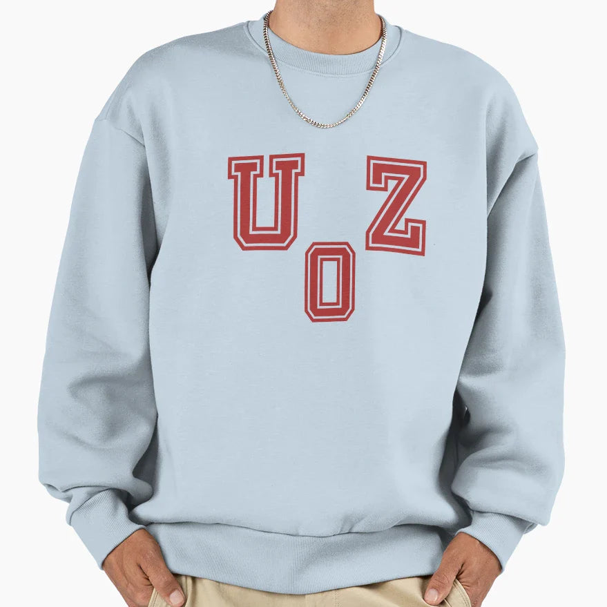 University Zoom Uoz Sweatshirt - Custom Art Print Unisex