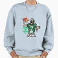 Handdrawn Pat Mahomies Sweatshirt - Casual Everyday Wear Unisex