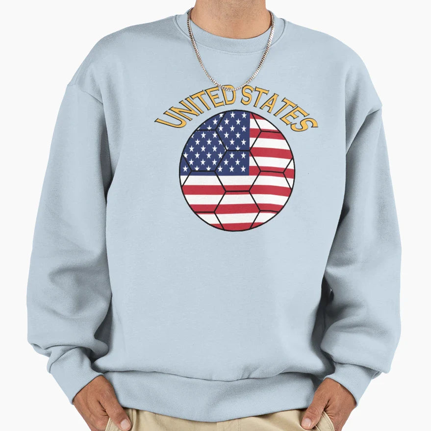 United States Sweatshirt - Fun Novelty Design Men Women