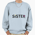 Sister Vector Sweatshirt - Graphic Print Men Women