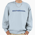Brotherhood Thin Blue Line Police Sweatshirt - Unique Graphic Unisex