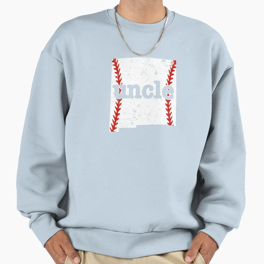 Uncle Baseball New Mexico Softball T-Shirt - Custom Art Print Men Women