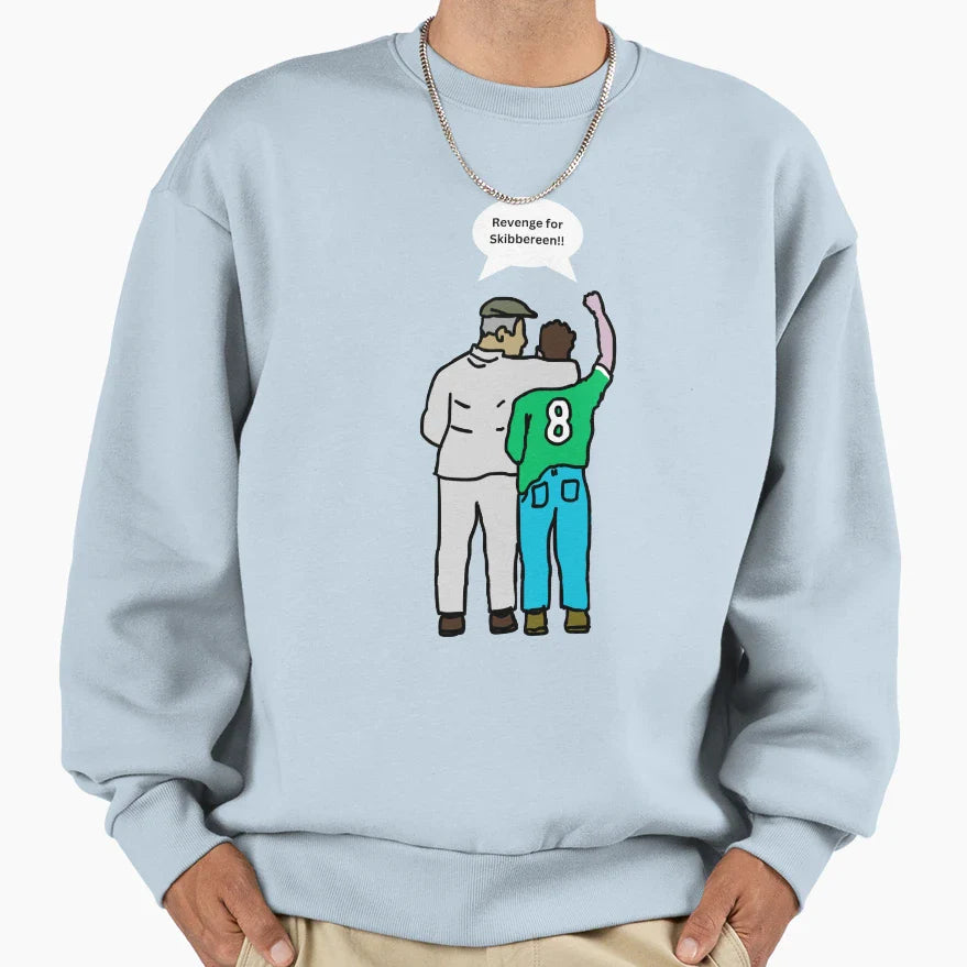 Joxer And Jack Irish Football Gifts Sweatshirt - Novelty Apparel for Adults