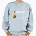 Funcle Funny Uncle Gift Sweatshirt - Aesthetic Graphic Men Women