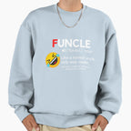 Funcle Funny Uncle Gift Sweatshirt - Aesthetic Graphic Men Women