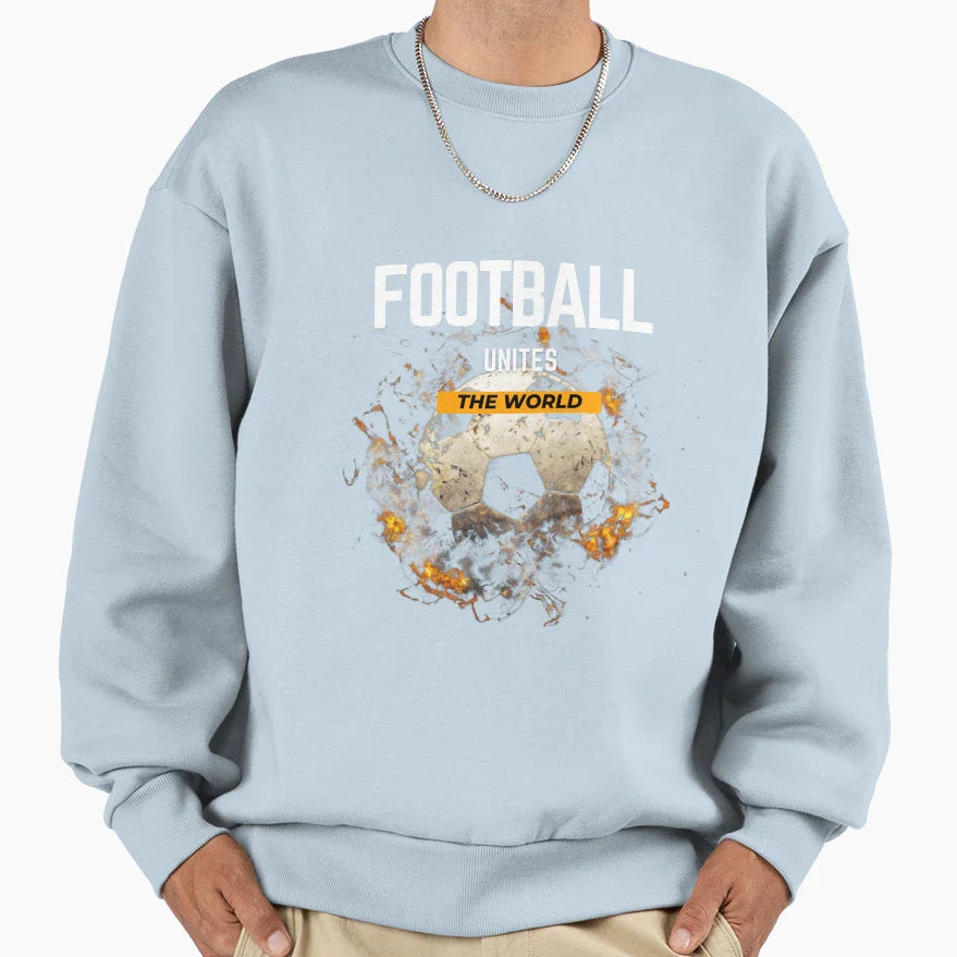 Football Unites World Sweatshirt - Novelty Apparel Unisex