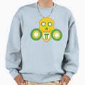 Trio Skull Sweatshirt - Streetwear Style for Adults