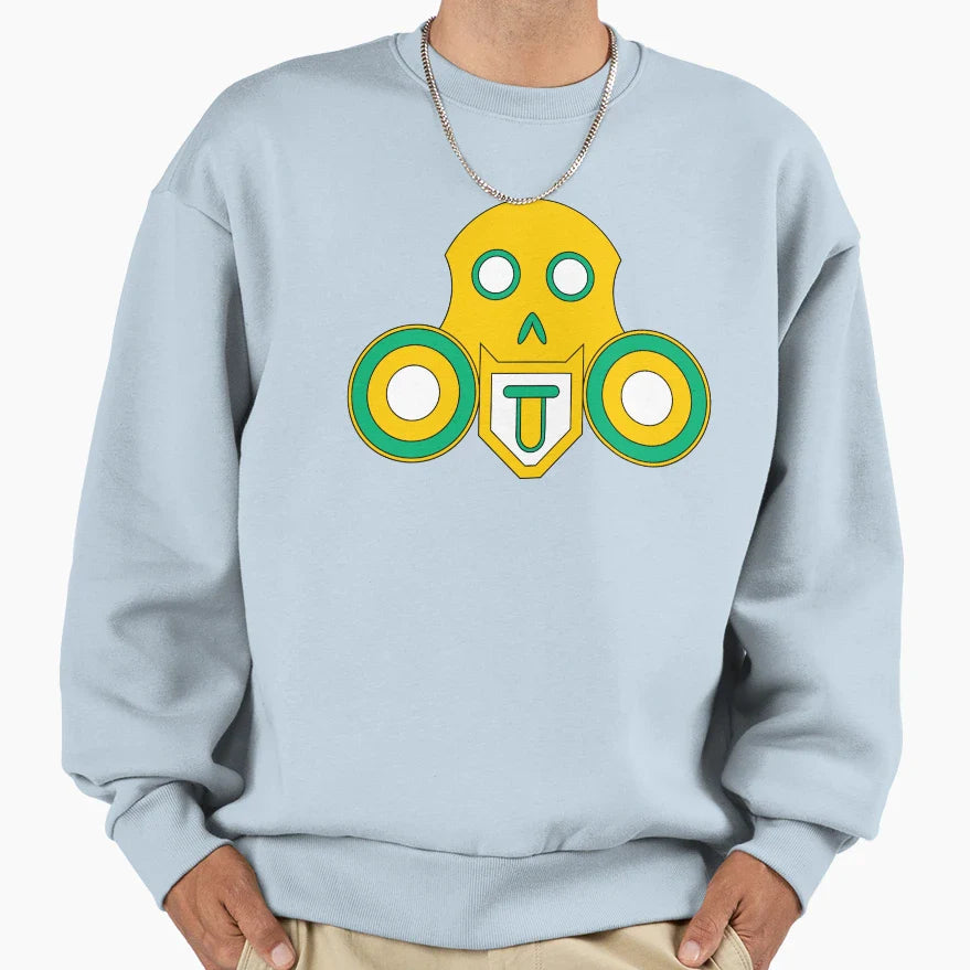 Trio Skull Sweatshirt - Streetwear Style for Adults