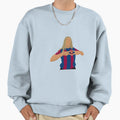 Alexia Putellas Barcelona 2023 24 Home Sweatshirt - Graphic Print Unisex
