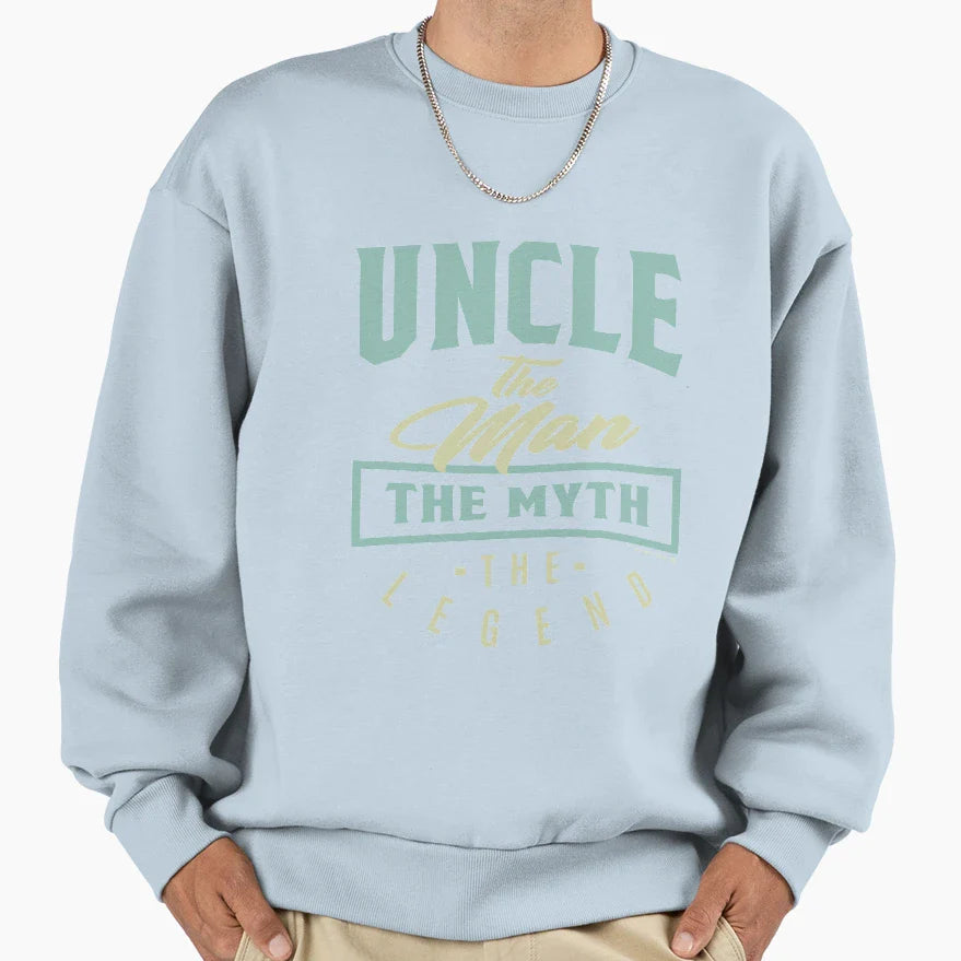 Uncle Legend Sweatshirt - Aesthetic Graphic Men Women