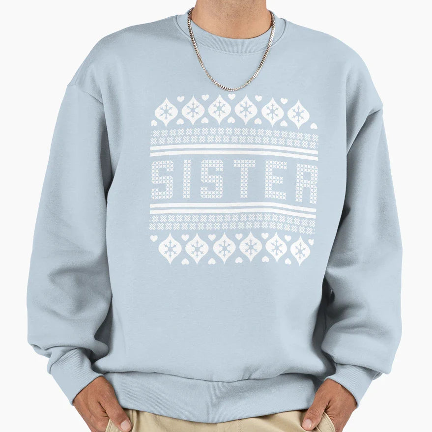 Ugly Sister Funny Gift T-Shirt - Graphic Print Unisex
