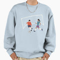 Children Soccer Game Sports Fun Sweatshirt - Streetwear Style Unisex