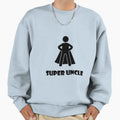 Super Uncle Sweatshirt - Minimalist Print Unisex