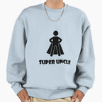 Super Uncle Sweatshirt - Minimalist Print Unisex