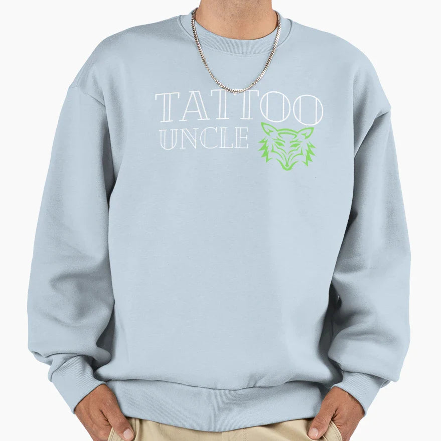 Tattoo Uncle Fox Sweatshirt - Novelty Apparel for Adults