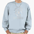 Football Best Friends Ii Sweatshirt - Graphic Print for Adults