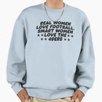 Real Love Football Smart Love Sweatshirt - Aesthetic Graphic Men Women