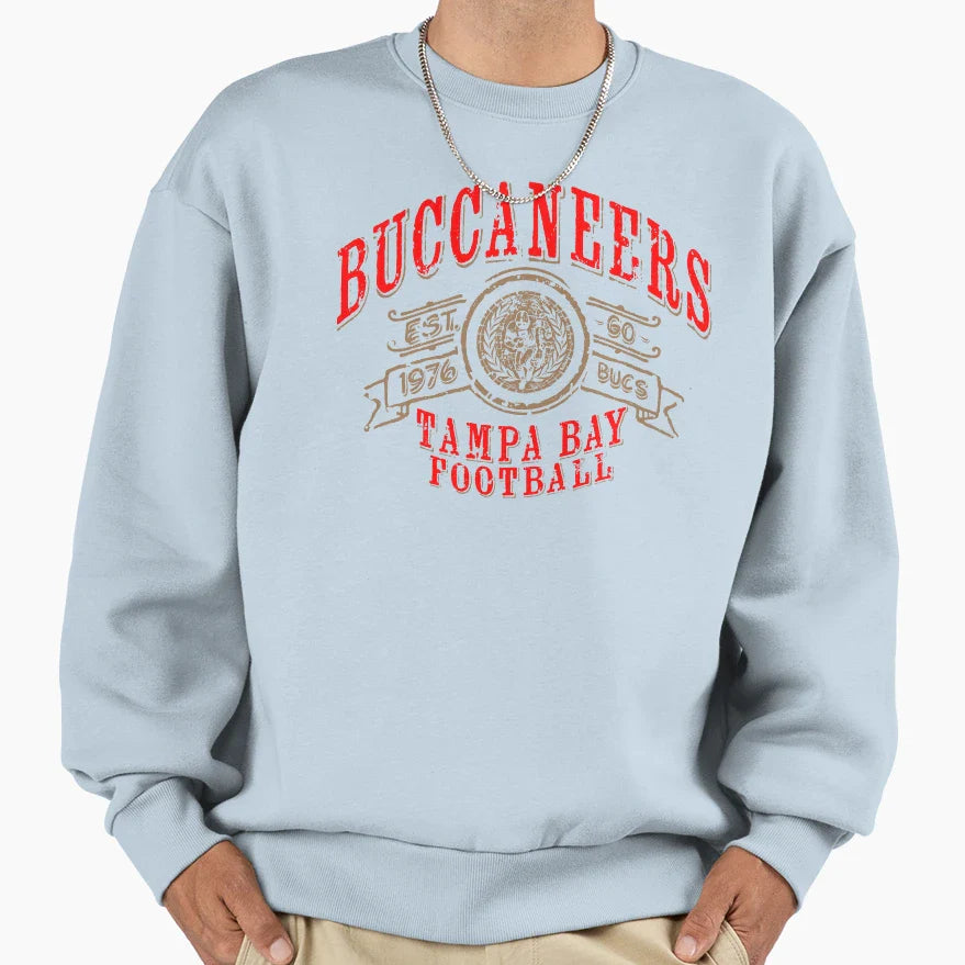 Buccaneers Football Sweatshirt - Novelty Apparel Unisex
