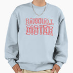 Baseball Sister Sweatshirt - Aesthetic Graphic for Adults