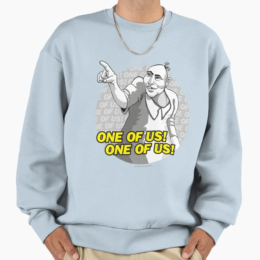 One Us One Us Sweatshirt - Aesthetic Graphic for Adults