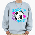 Soccer Sister Sweatshirt - Unique Graphic for Adults