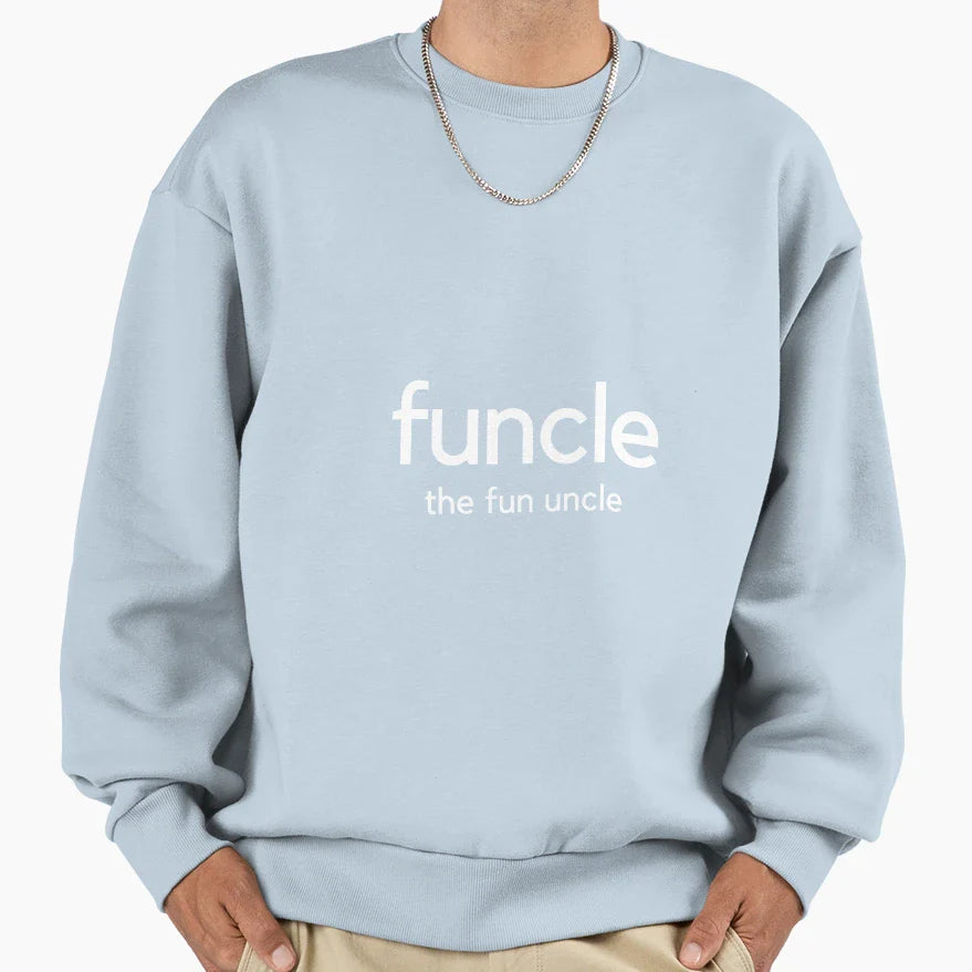 Funcle Fun Uncle Uncle T-Shirt - Custom Art Print Unisex