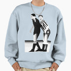Gazza And Vinnie Jones Infamous Crotch Sweatshirt - Trendy Graphic Unisex