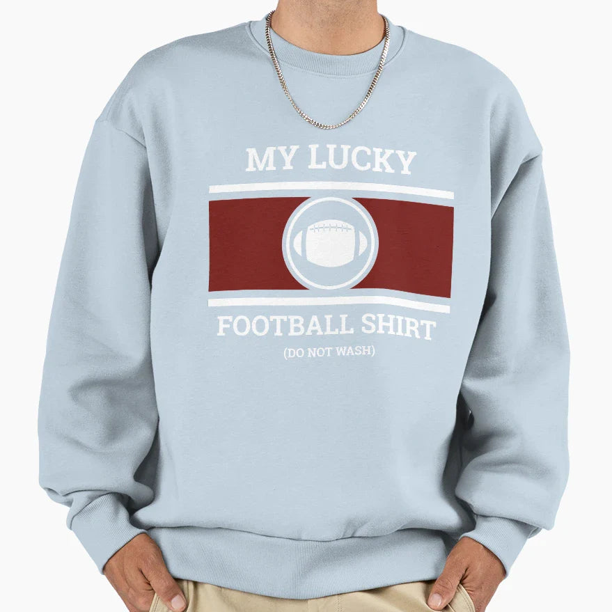 Lucky Football T-Shirt - Trendy Graphic Unisex