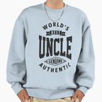Worlds Best Uncle Sweatshirt - Novelty Apparel Men Women