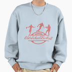 Old School Football Sweatshirt - Custom Art Print for Adults