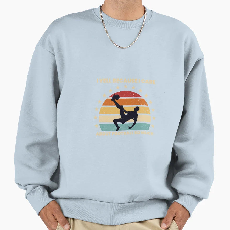 Exclusive Game Day I Yell Because I T-Shirt - Novelty Apparel Men Women