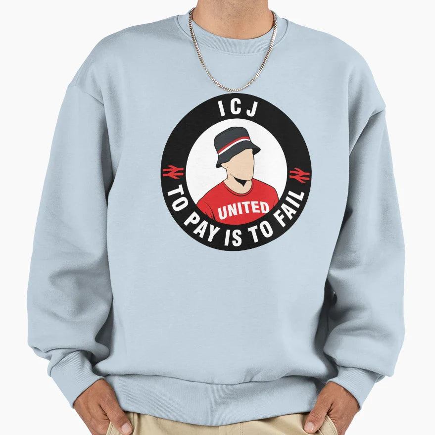 Mufc Inter City Jibbers To Pay Is Sweatshirt - Custom Art Print for Adults