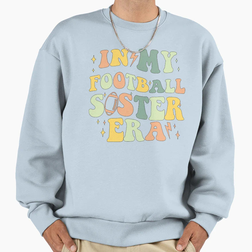 My Football Sister Era Sweatshirt - Unique Graphic for Adults