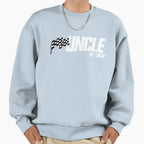 Pit Crew Uncle Race Birthday Matching Sweatshirt - Graphic Print Men Women