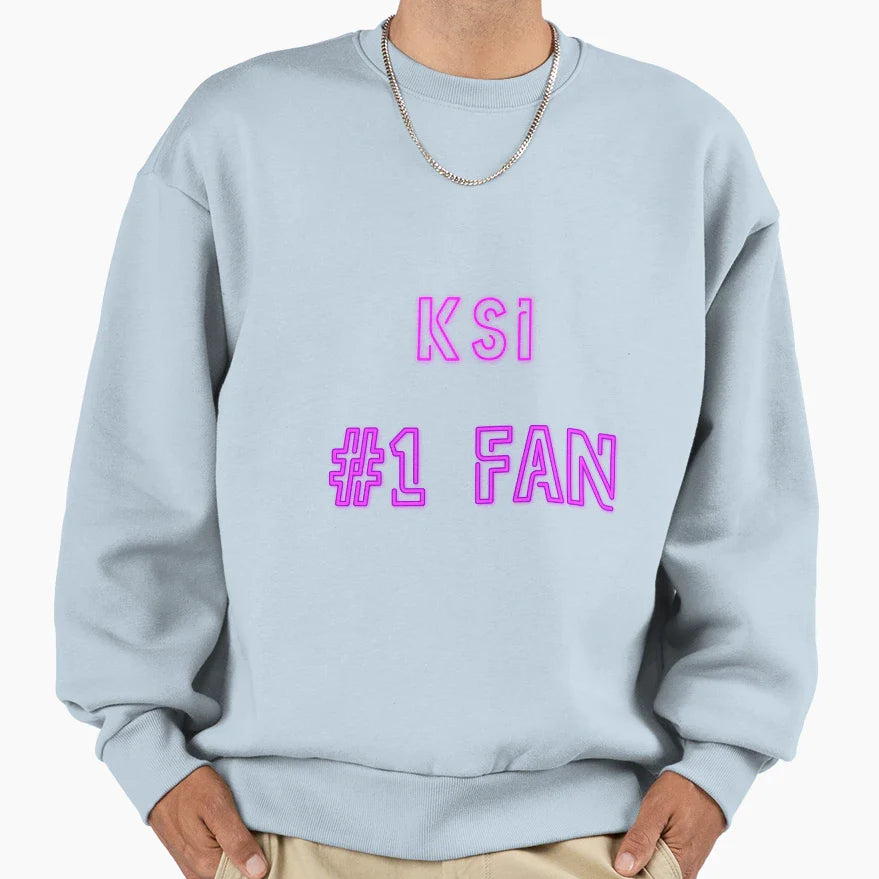 Ksi 1 Fan Sweatshirt - Custom Art Print Unisex