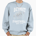 Detroit Football M Sweatshirt - Minimalist Print Men Women