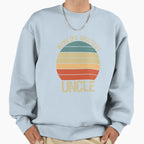 Worlds Okayest Uncle Funny Uncle Sweatshirt - Novelty Apparel Men Women