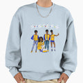 Sigma Afro Friends Gamma Sisters Sweatshirt - Novelty Apparel for Adults