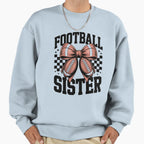 Coquette Bow American Football Sweatshirt - Trendy Graphic Men Women