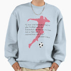 Soccer Sweatshirt - Custom Art Print Men Women