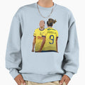 Irene Guerrero Priscila Da Silva Sweatshirt - Aesthetic Graphic Unisex