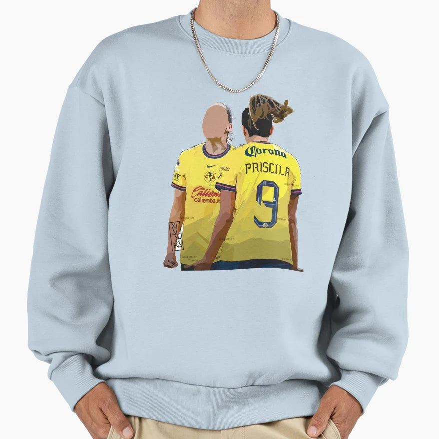 Irene Guerrero Priscila Da Silva Sweatshirt - Aesthetic Graphic Unisex