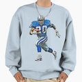 Running Back Sweatshirt - Aesthetic Graphic for Adults