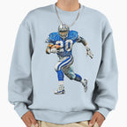 Running Back Sweatshirt - Aesthetic Graphic for Adults