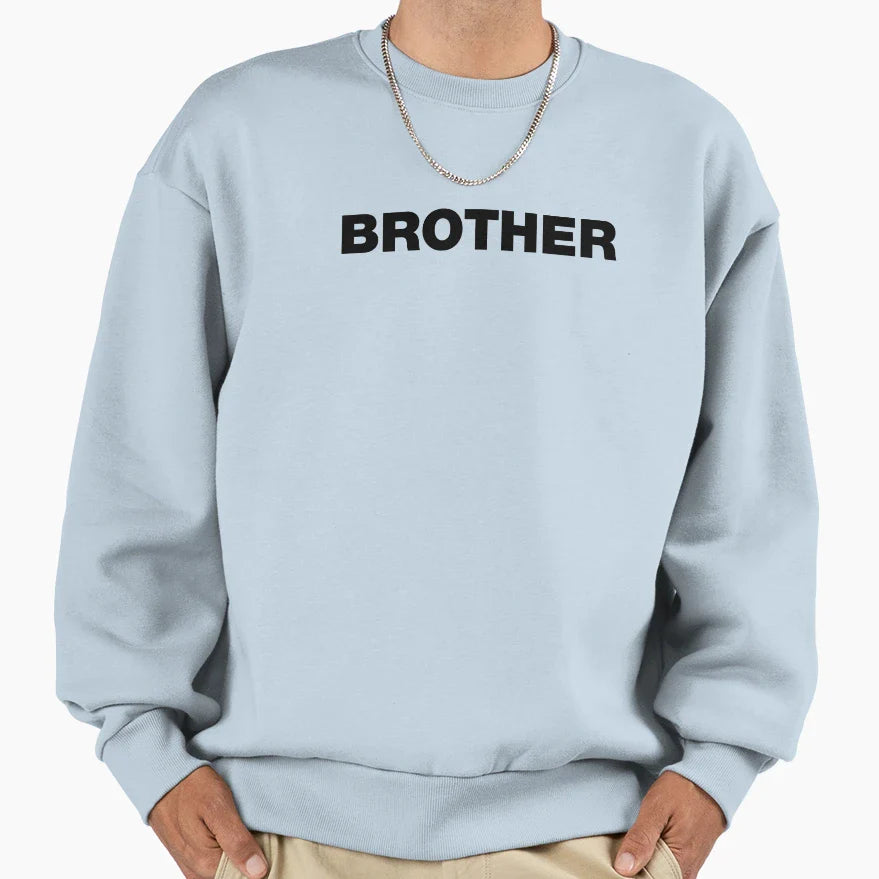 Brother Sweatshirt - Graphic Print for Adults