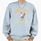 Copy Brother Like No Other Yellow Sweatshirt - Fun Novelty Design Unisex