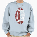 Christian Football I Can Do All Sweatshirt - Streetwear Style Unisex