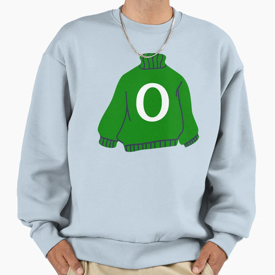Letter Sweatshirt - Trendy Graphic Unisex