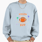 Sister American Football Birthday Sweatshirt - Graphic Print Men Women