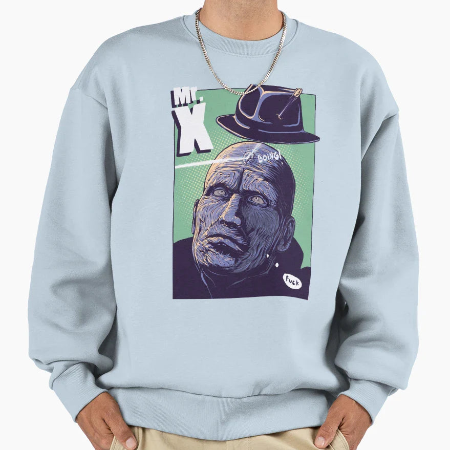 Mr X Sweatshirt - Trendy Graphic Unisex
